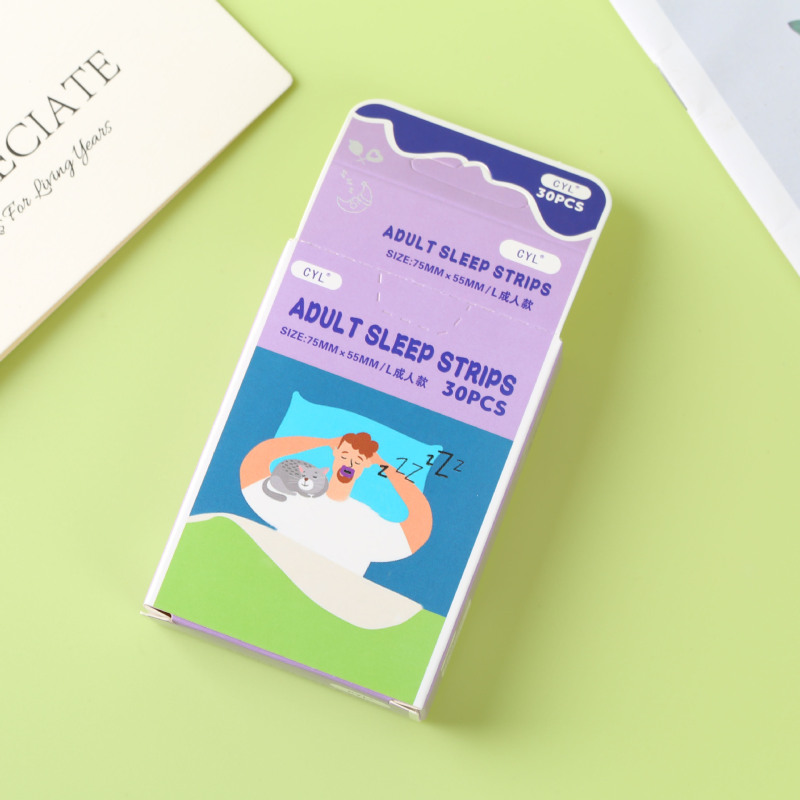 睡眠中の口の開きを防ぐ0型口呼吸矯正パッチ、子供と大人の睡眠時いびき防止パッチ、いびき防止パッチ|undefined