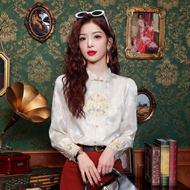 女式衬衫;蕾丝衫雪纺衫;女式T恤