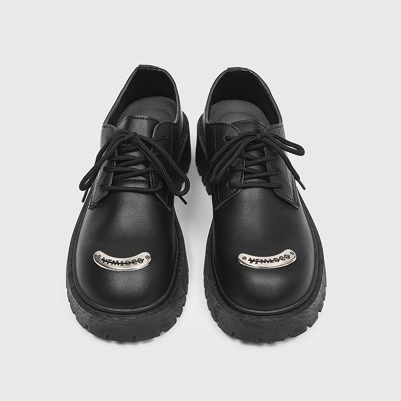 ShoeVault Summer Leather Shoes For Men, Casual Big Toe Derby, Hong Kong Style Suit, Youth Hair Stylist, Wide Foot British Style,_vogvips.com