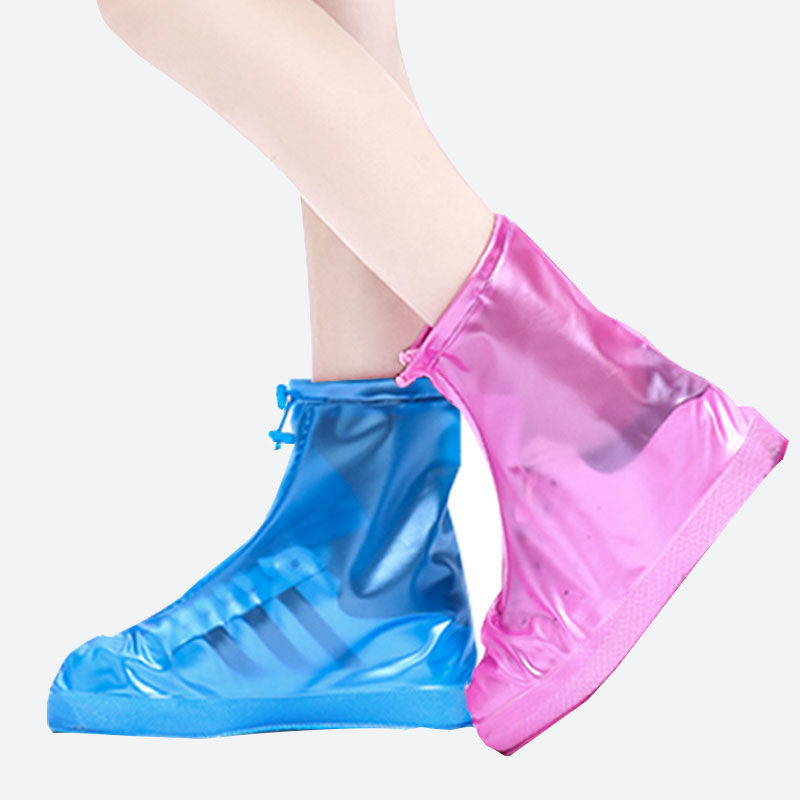 蓝依凝防水鞋套男雨鞋套女加厚防滑耐磨通用非一次性雨鞋套耐磨雨