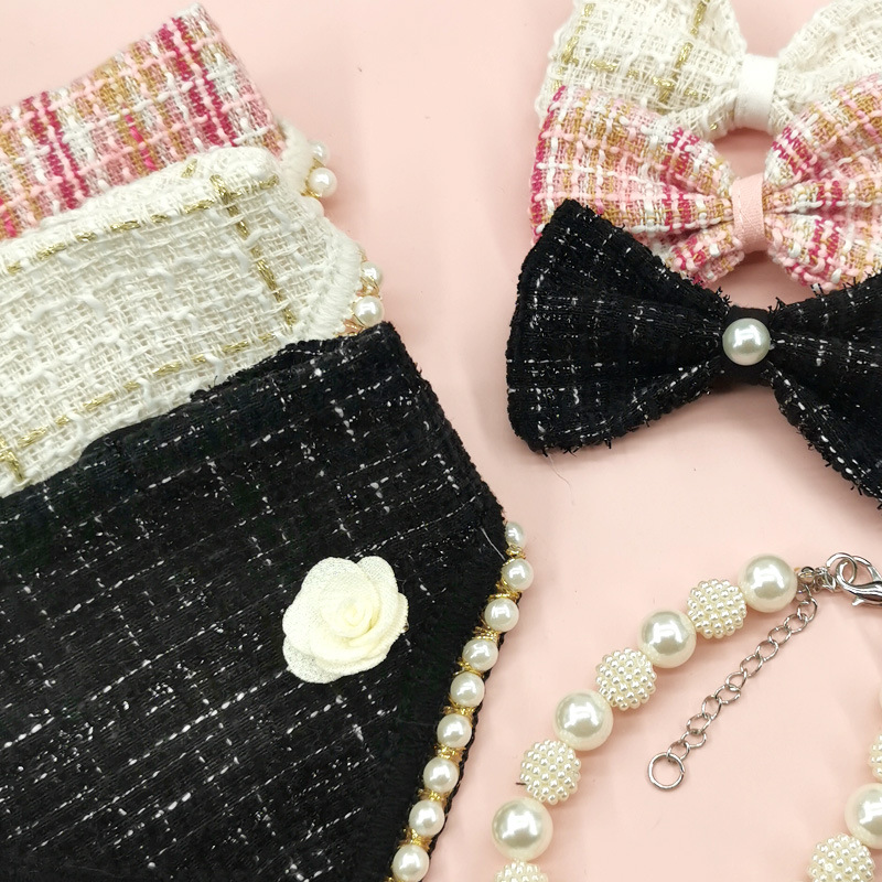 Sweet Polyester Bow Knot Pet Scarf display picture 2