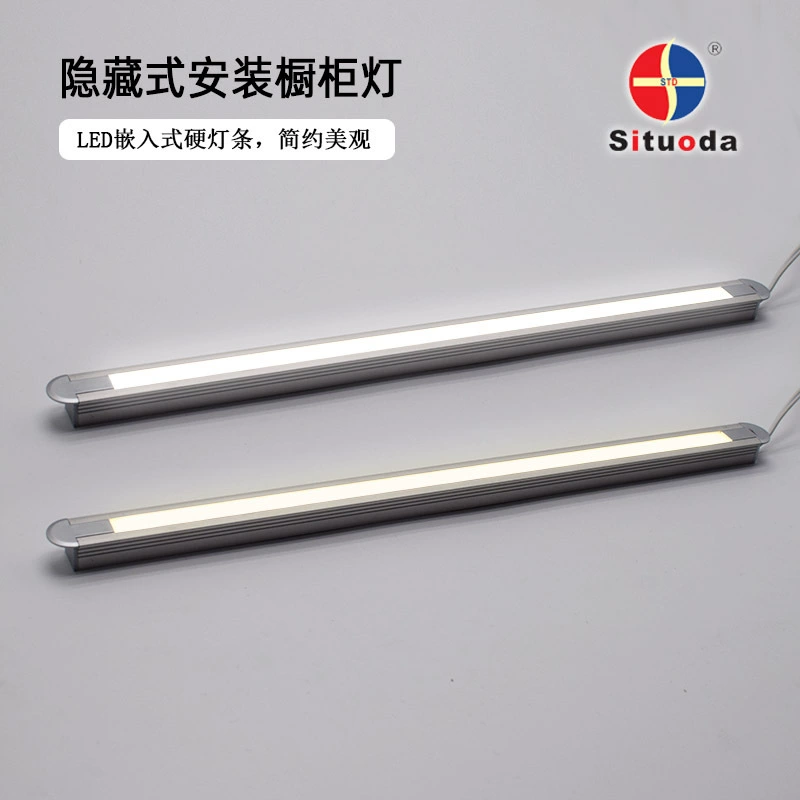Встраиваемая лампа, тонкое внутреннее освещение, LED-панель для шкафа, 12V