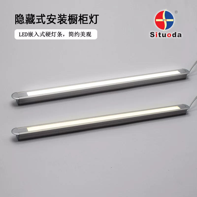 Встраиваемая лампа, тонкое внутреннее освещение, LED-панель для шкафа, 12V