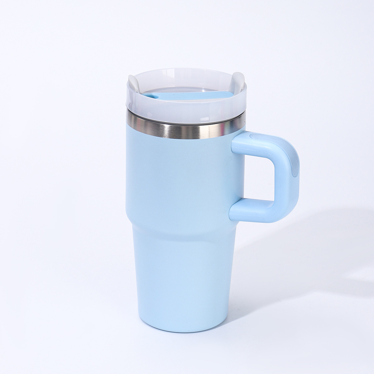 Moda transfronteriza de alto valor de la segunda generación mango taza de automóvil 20oz taza de aislamiento de acero inoxidable portable taza de hielo para automóviles