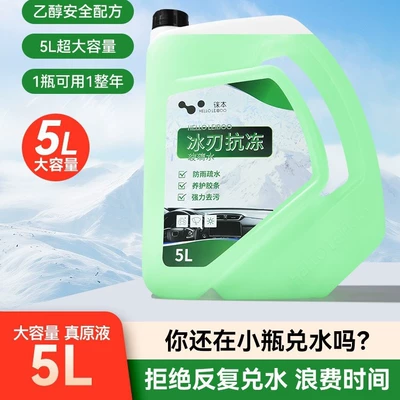 Leben Car Glass Cleaner Powerful Stain Remover and Oil Film Remover Wiper Fluid Car Use Insect Glue Ethanol Concentrate Winter Antifreeze