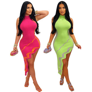 CY901433�W��Ů�b���R�d�羳 �ԸПo�䲨��ӡ���²�Ҏ�t�B��ȹŮ