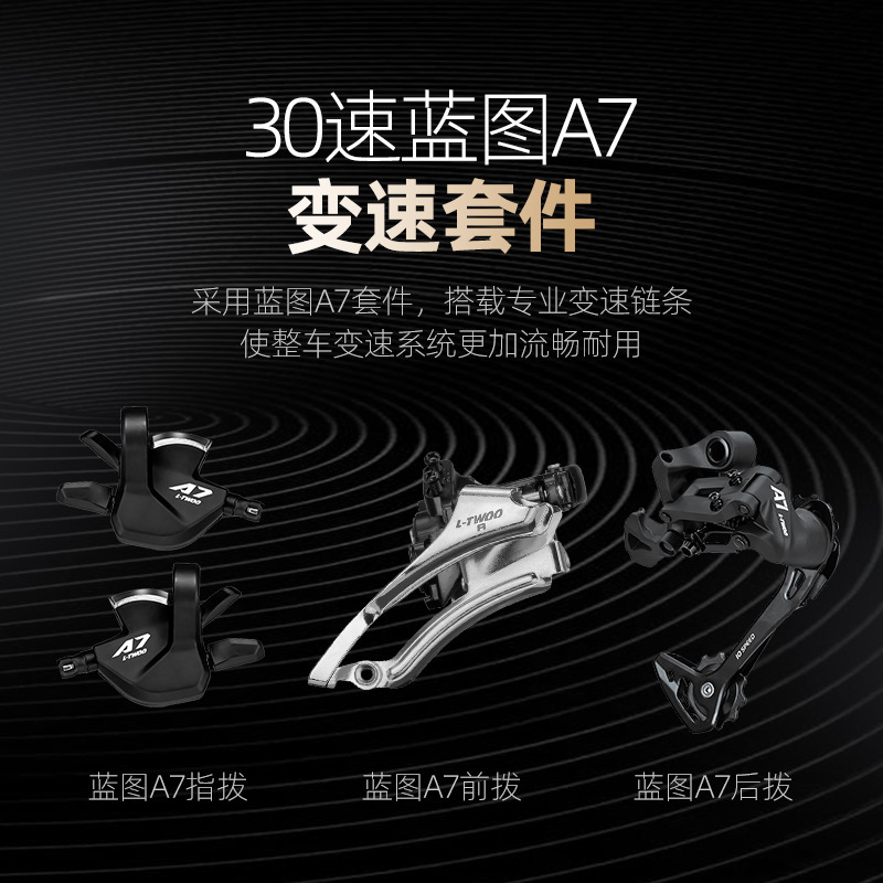 Los fabricantes venden al por mayor bicicletas de doble absorción de impactos de 30 velocidades bike bicicleta de montaña todoterreno masculina de 26 pulgadas de aleación de aluminio plegable bike