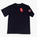 Dark Blue with Red Logo