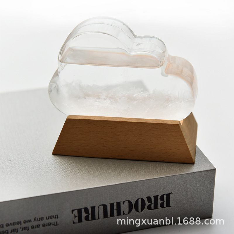 Pronóstico del tiempo botella tormenta nube tiempo botella creativo regalo de cumpleaños en línea celebridad ins Reunión Anual regalo