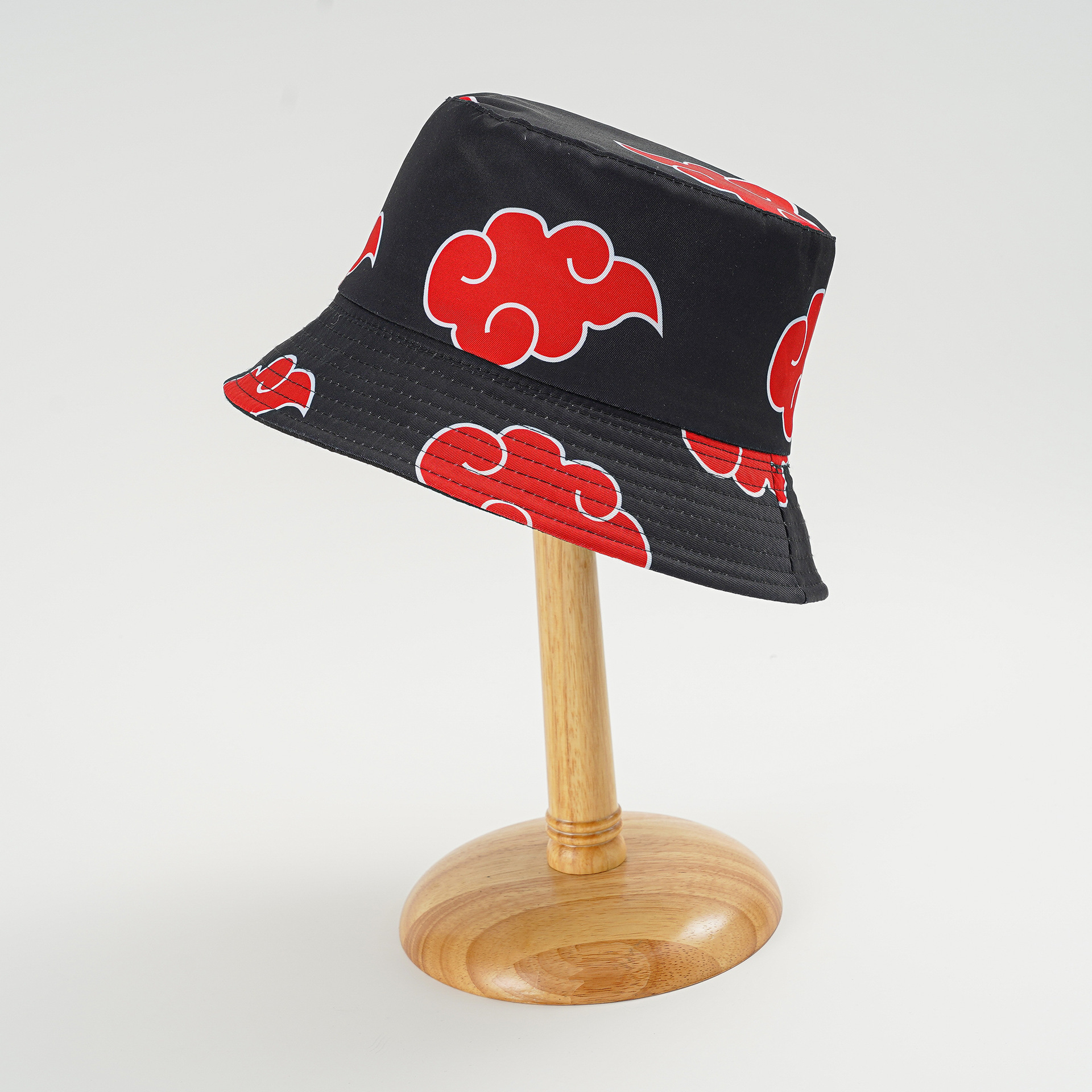 Al Aire Libre protección solar sol sombra estilo japonés artístico dibujos animados impresión nube pescador sombrero Cuenca sombrero