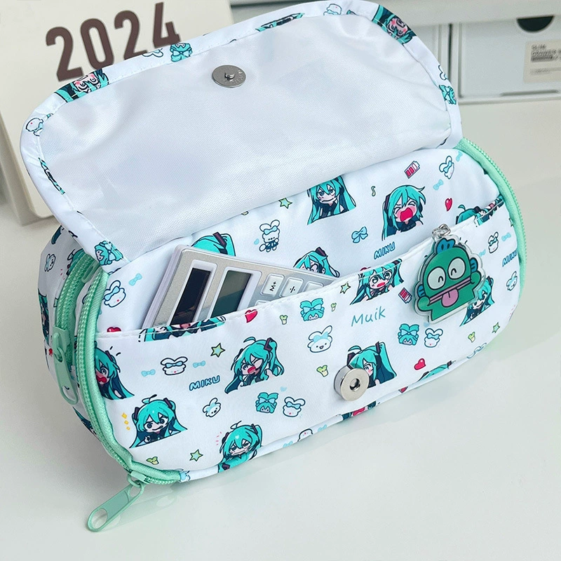High quality cute capacious pencil case for students