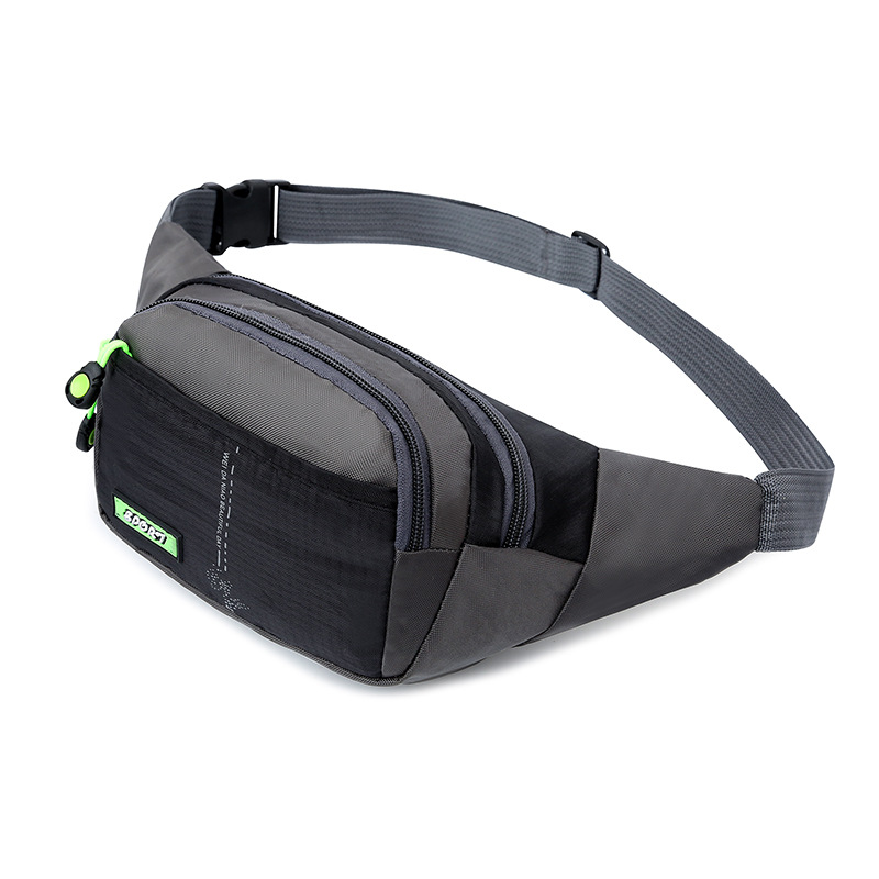 Riñonera deportiva multifuncional resistente al agua y al desgaste para hombre y mujer al aire libre