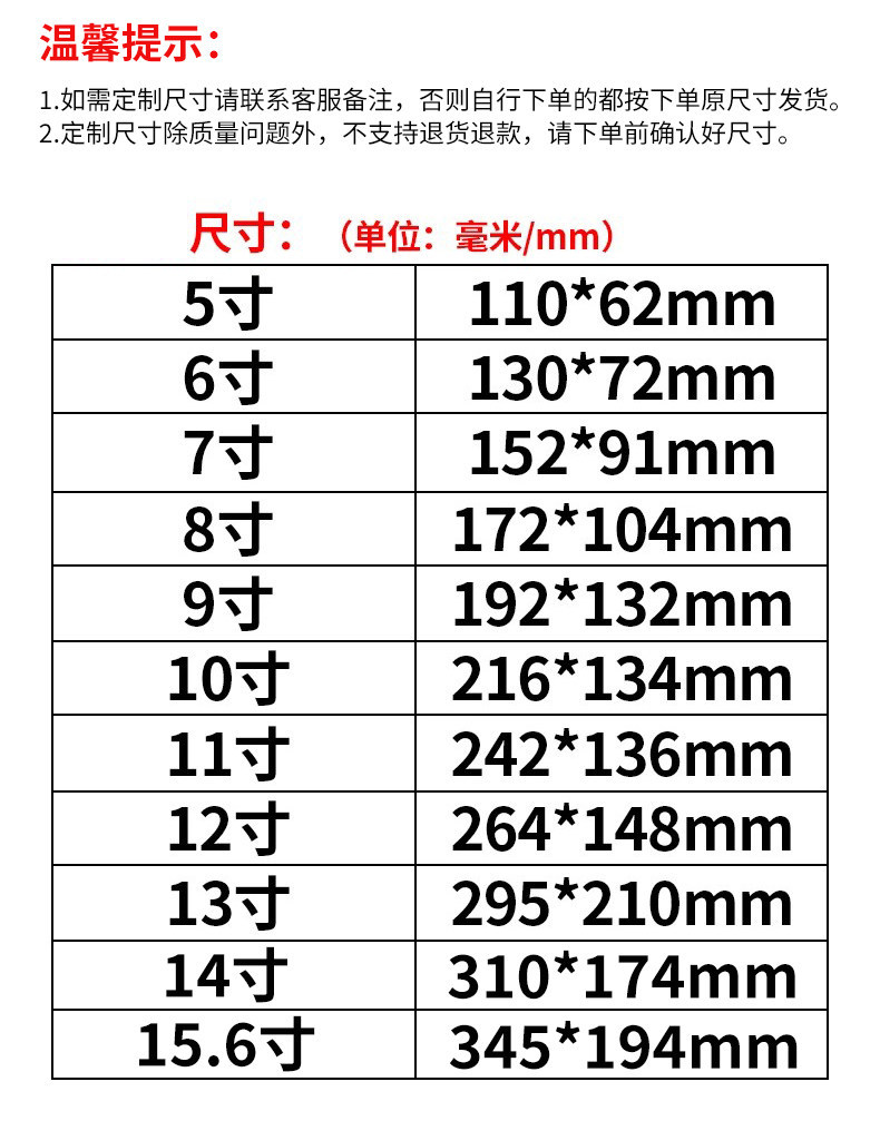Suitable for Tablets, Car Navigation, Central Control, Mobile Phones, Industrial Screens, Cash Register Tablets, Anti-Peep Film to Protect Privacy
