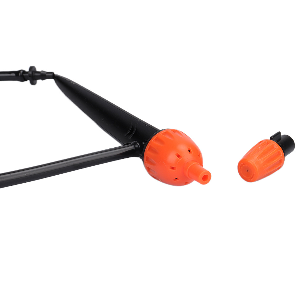 conjunto de riego de jardín perezoso riego automático de flores de ocho agujeros varilla de enchufe de tierra maceta agrícola sistema de riego de flores