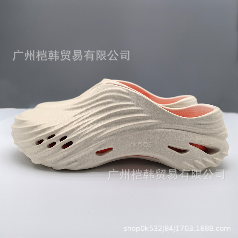 Cross Whirlwind Bobo Hole Shoes Men's Summer Outfit Non-slip Shit-stepping Men's Outdoor Casual Seaside Sandals