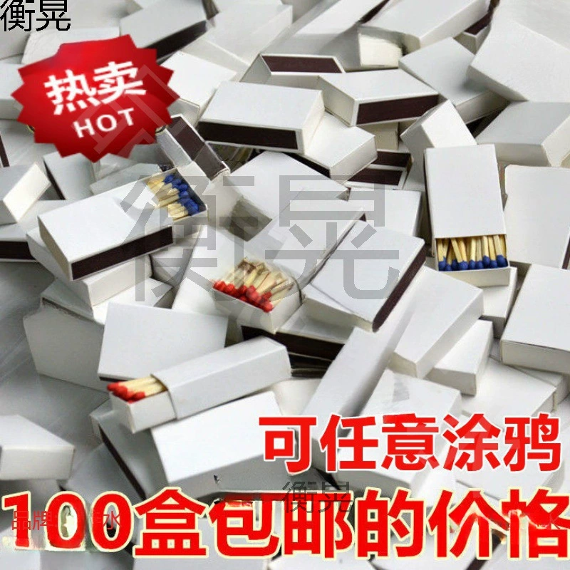 Коробка спичек белые без надписей граффити старомодные спички креативный набор для курения спички для отеля оптом