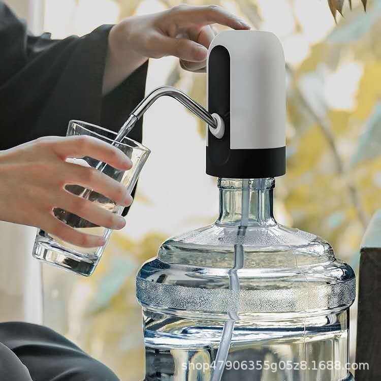 便携旅行即热烧水壶叠宿舍小型饮水机桌面电动水抽水器桶装水|undefined