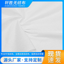 全交叉平纹水刺无纺布洗脸干湿棉柔巾化妆棉面膜纸用亲肤卫生用布