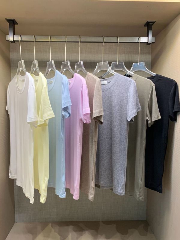 生放送人気列ソースメーカー テンセルウール半袖Tシャツ レディース 新品G品質 小紅書人気スポット|undefined