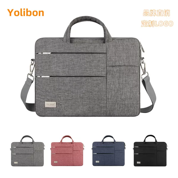 New Multifunctional Laptop Bag Laptop Shoulder Bag Apple MacBook Huawei pro Xiaomi 15.6 Inch