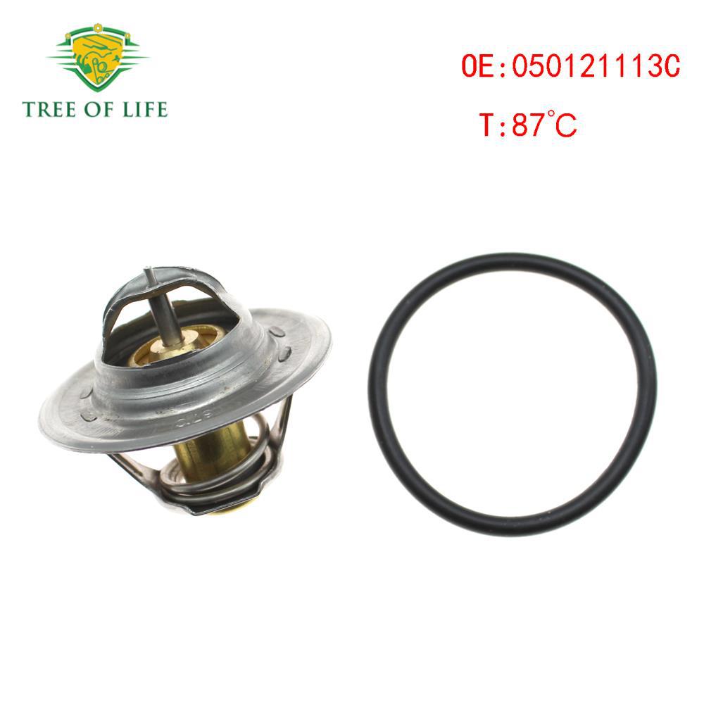 050121113C para Audi VW Jetta 87 ° C termostato de motor