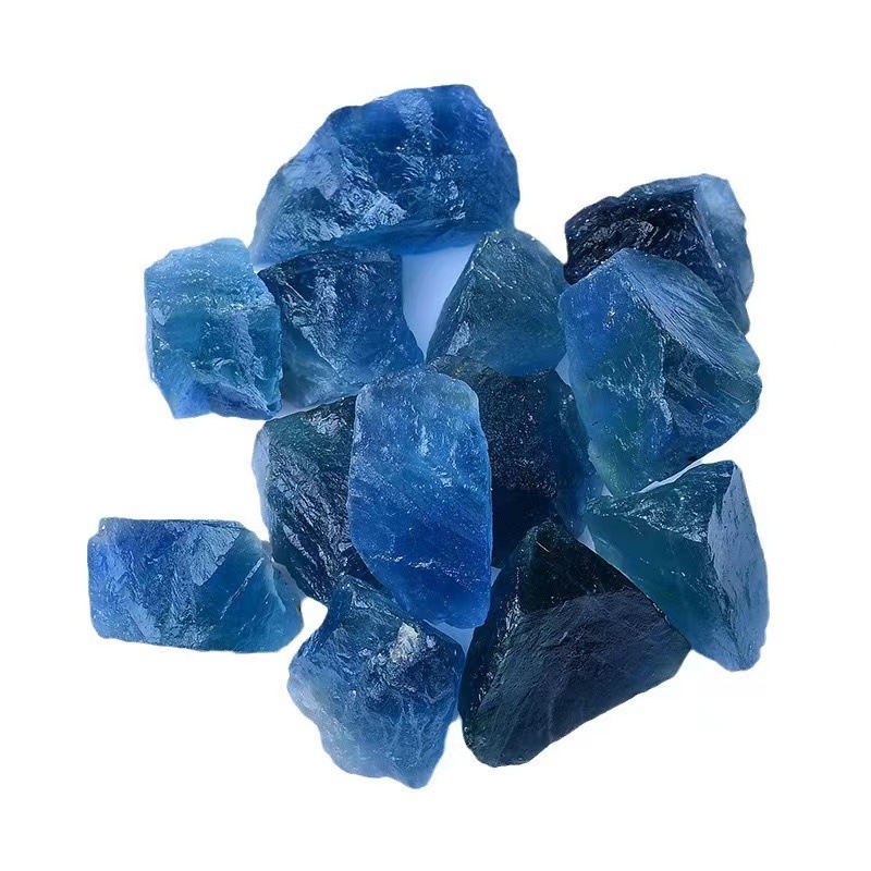 Blue fluorite / 2-3cm 100g