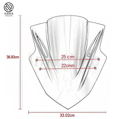 Motorcycle front windshield – Ninja 250/Ex300R/Zx330/Ninja Motorcycle