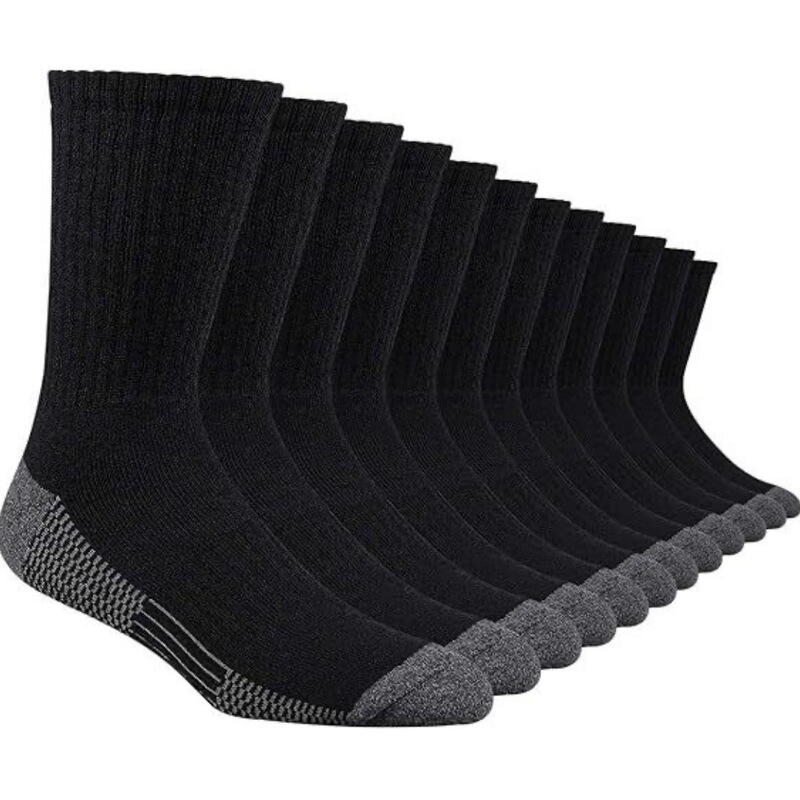 Temu shein Hot Cross-border Amazon Explosions Men's High-barrel Crew Work Socks Moisture Wicking Sports Socks