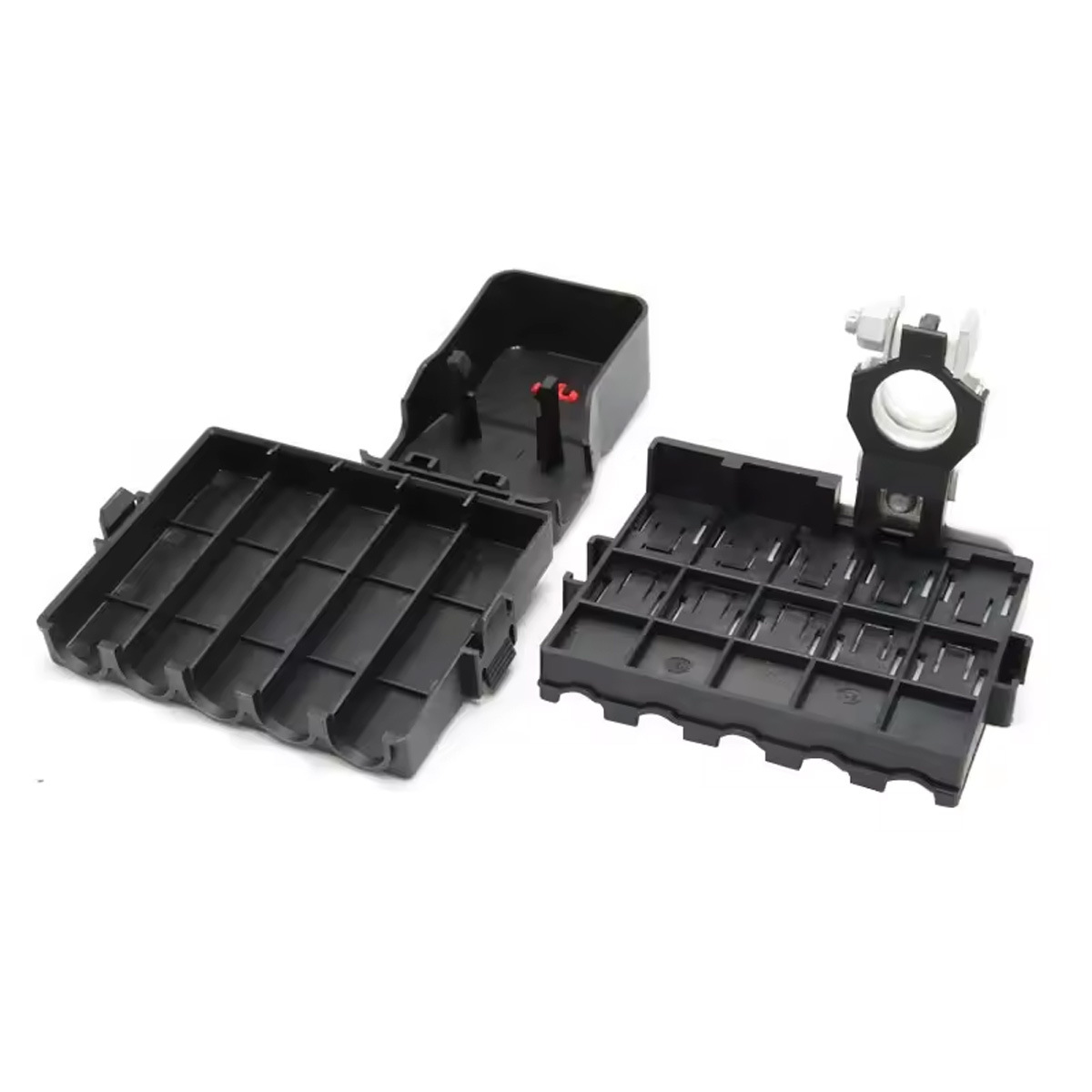 Cross-Border Hot-Selling Product: 5-Way Car Battery Fuse Box, Battery Clamp, Battery Terminal Distribution Strip Fuse Box