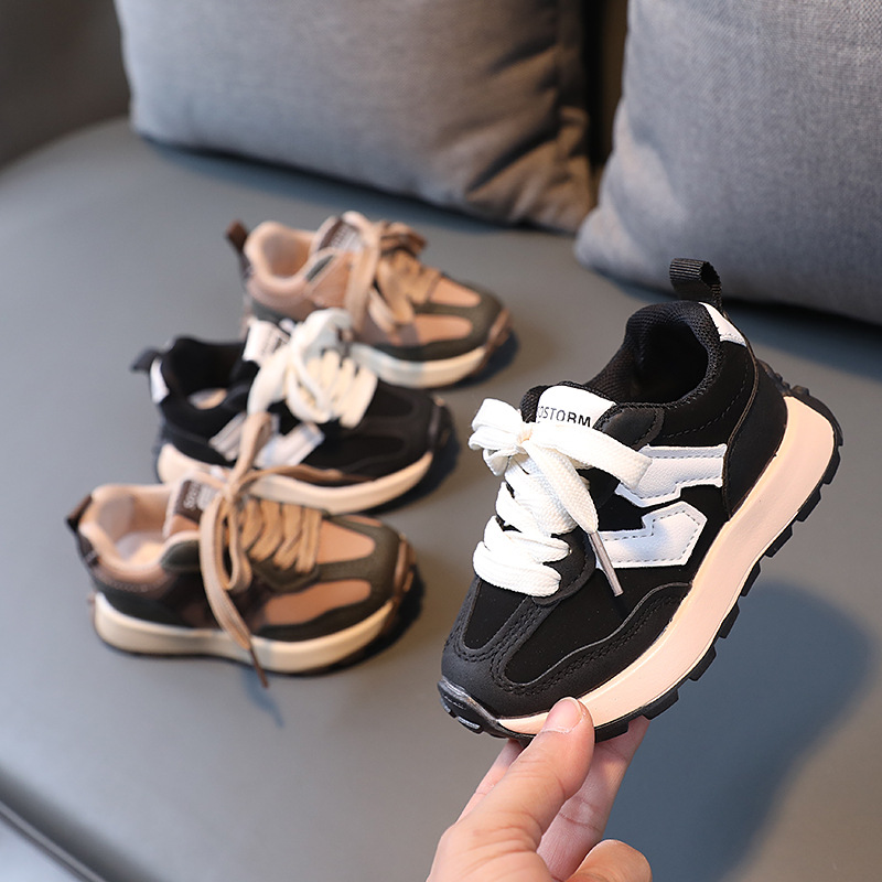 XUANMU copii băieți fete moda adidași copii mici copii mici din piele adidași copii școală sport pantofi copii pantofi de alergare moi X0011_voghion.com