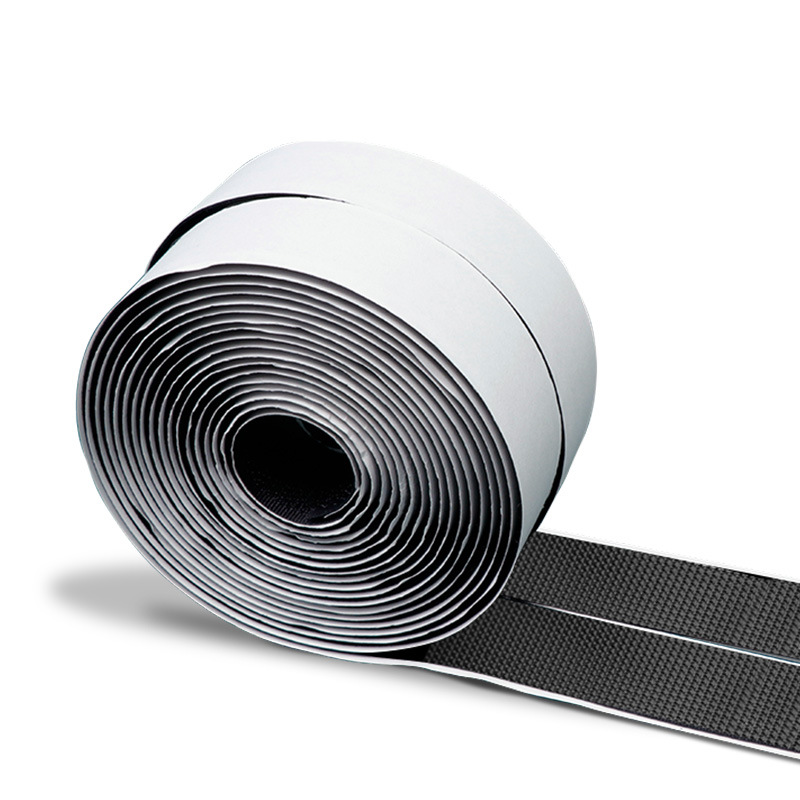 Cortina de puerta a prueba de mosquitos Pantalla de Velcro gancho de cortina de puerta Paño adhesivo con tira de hebilla autoadhesiva Accesorios fijos Adhesivo fuerte