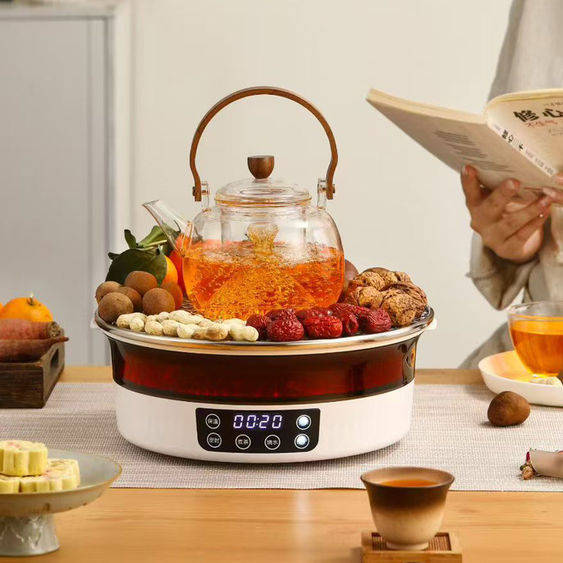 3D Simulated Flame Stove Tea Making Equipment Full Set 2025 New Household Indoor Fire Electric Ceramic Stove