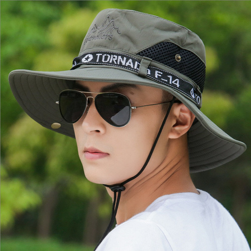 Summer UV protection sun hat, fishing hat for men, sun shield hat, climbing hat for men, summer fisherman's hat
