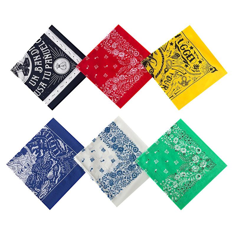 Cross-border wholesale 55% cotton fashionable cycling face towel, European and American trendy scarf, headscarf, neck scarf, Amazon neck scarf Cross-border wholesale 55% cotton fashionable cycling face towel, European and American trendy scarf, headscarf, neck scarf, Amazon neck scarf