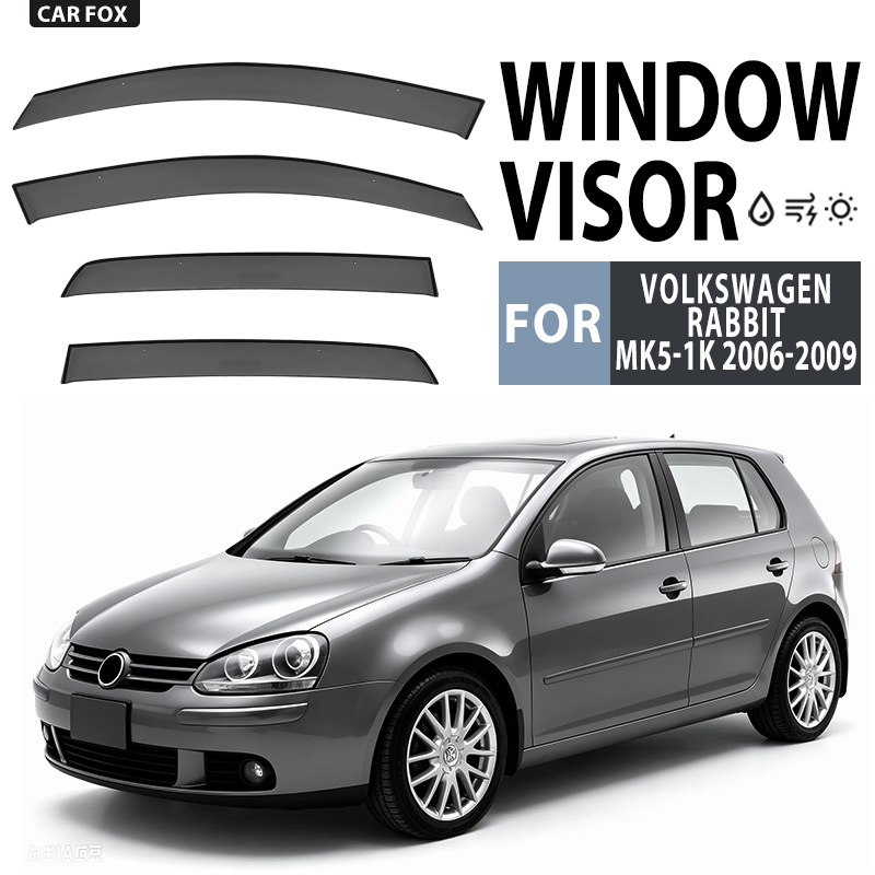 Suitable for Volkswagen Rabbit Window visor rain shield [USA]