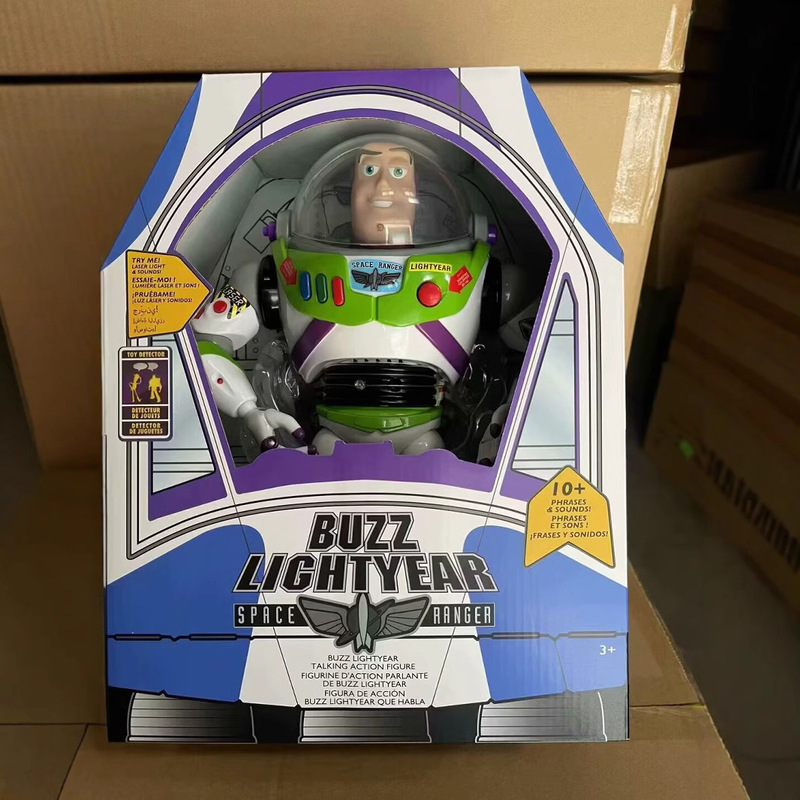Toy Story Buzz Lightyear Doll Figure Spaceship Space Capsule Talking Sound-Making Light-Up Movable Ornament Toy Story Buzz Lightyear Doll Figure Spaceship Space Capsule Talking Sound-Making Light-Up Movable Ornament