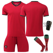 24—25葡萄牙主场球衣7号C罗球服透气足球服套装