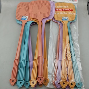 Foreign Trade Wholesale Summer Mosquito Swatter 54cm Plastic Fly Swatter Long Handle Fly Swatter Unbreakable