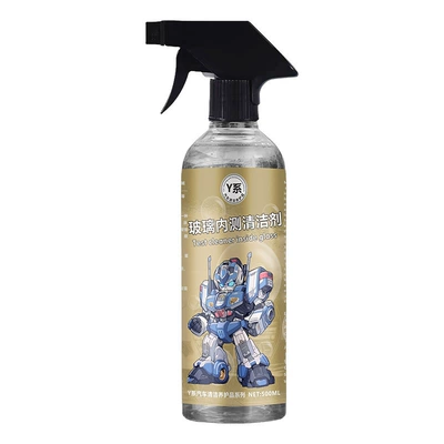 Hongpengfa Glass Interior Cleaner, Car Glass Cleaner, Quick-Drying, Leaves No Traces, Translucent Cleaning Agent (Glass agent) - hongpengfa-y-series-glass-interior-cleaner-500ml
