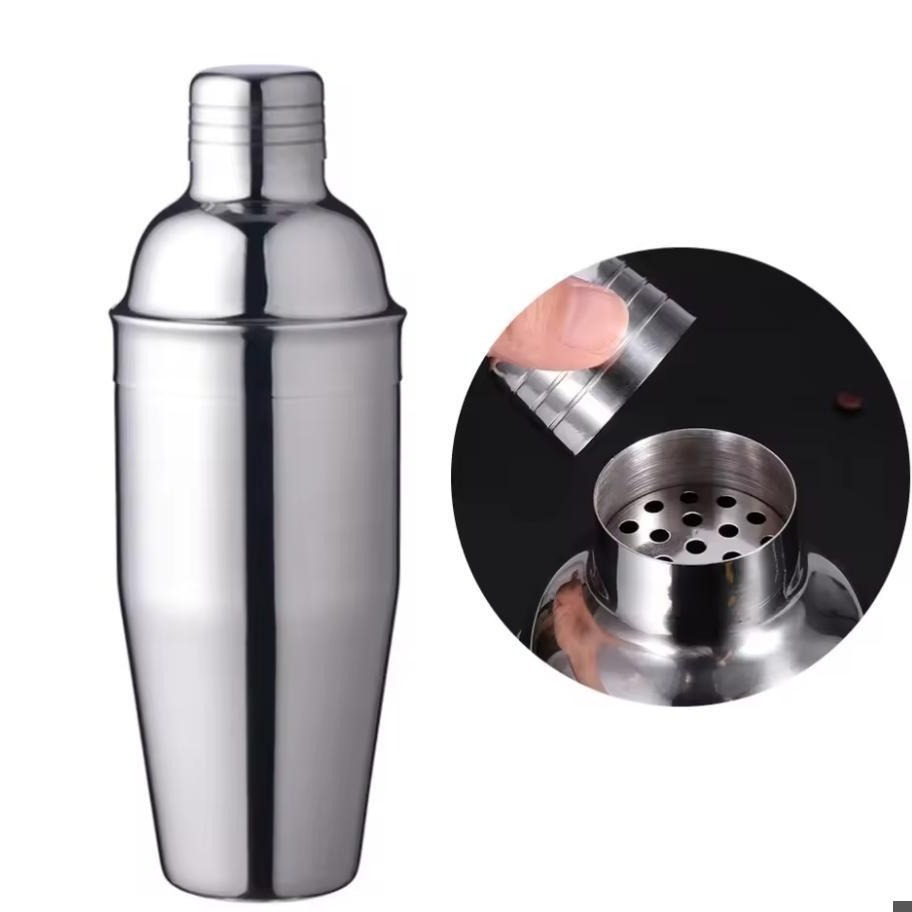 Fuente de la fábrica de acero inoxidable Shaker bar herramienta agitador de tres secciones Shaker 750 agitador