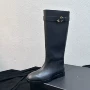 外贸秋冬直筒平底长靴