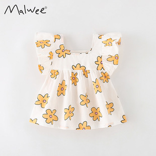 malwee��ͯȹ�[ʽT�������b�¿�W����Сͯ���СŮ��ӡ������