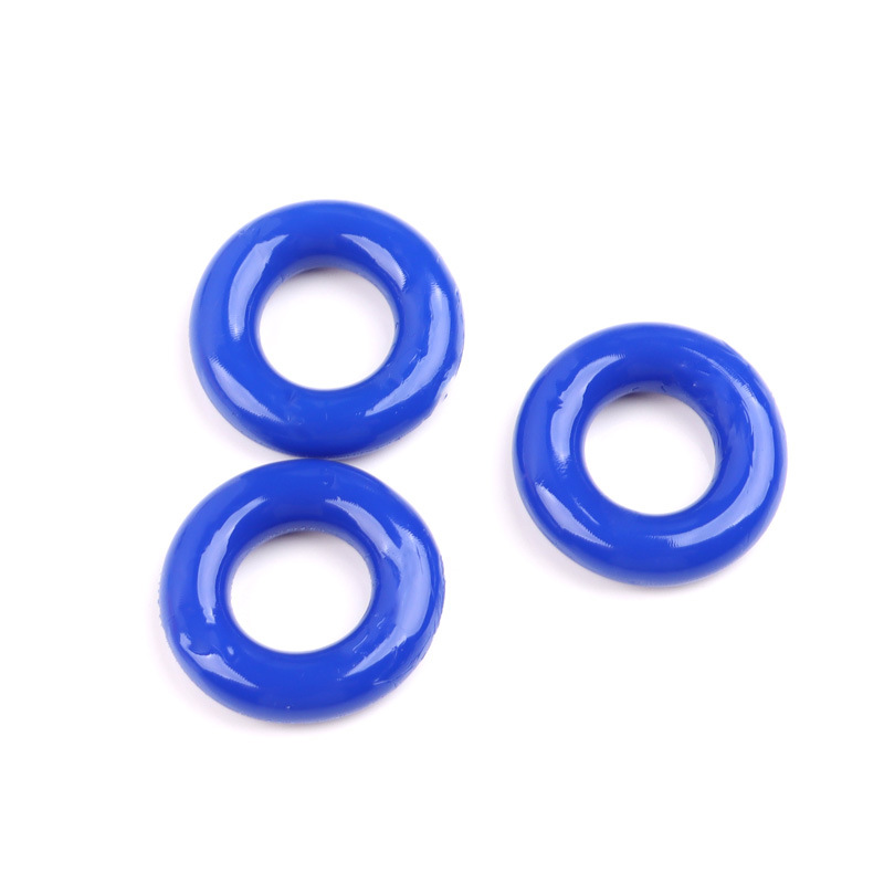 Men’s Locking Delay Ring with Wolf-Tooth Texture, TPE Glans Cover, Slip-on Adult Toy — detail image 6