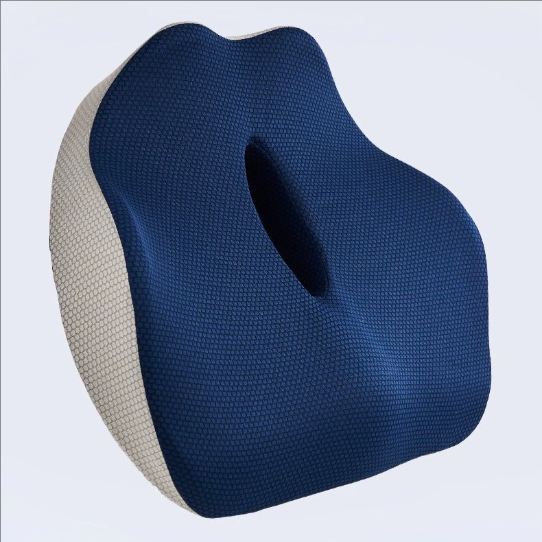 Подушка-лепесток из пены с эффектом памяти для защиты бедер, для дома и офиса, комфортная для длительного сидения.