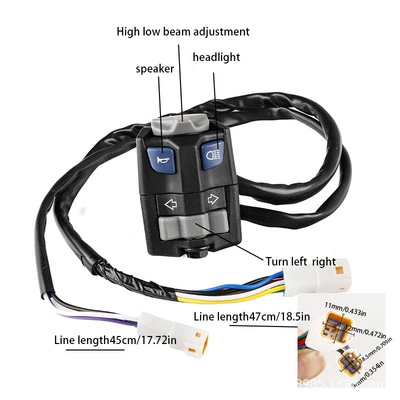 Start and Stop Switch, Suitable | Motosiklet ləvazimatları və aksesuarları