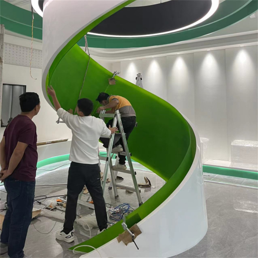 厂家按需制作亚克力板热弯折弯有机玻璃异型透明亚克力弧形