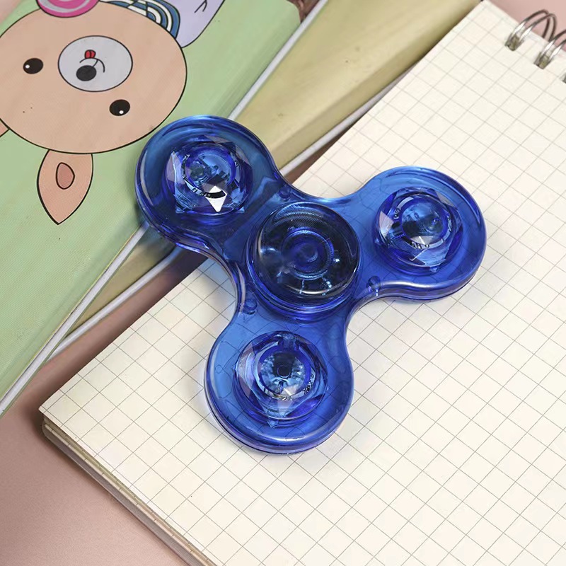 Giroscopio de cristal luminoso (caja de papel azul oferta especial)