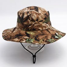 跨境亲子帽子男女通用夏季丛林防晒儿童太阳帽小孩渔夫帽徒步钓鱼