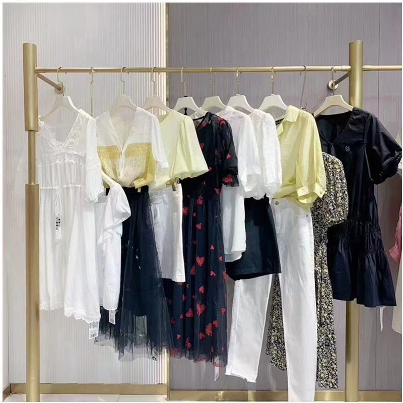 [Langsly] 2022 Ся Ру красивая мода и мода универсальный бренд скидка женская одежда красная оптовая продажа