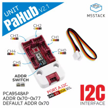 �ٷ�M5Stack PaHUB 2 Unit I2C�豸������ 6·��չ PCA9548AP